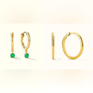 TWO Pairs of Mejuri Earrings